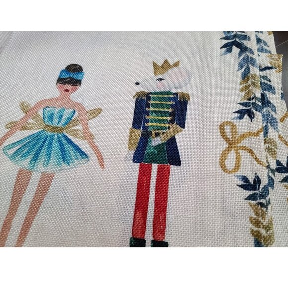 Nutcracker Table Placemats Set 4 Christmas Decor Xmas Holiday Decorations Gift - Picture 6 of 13